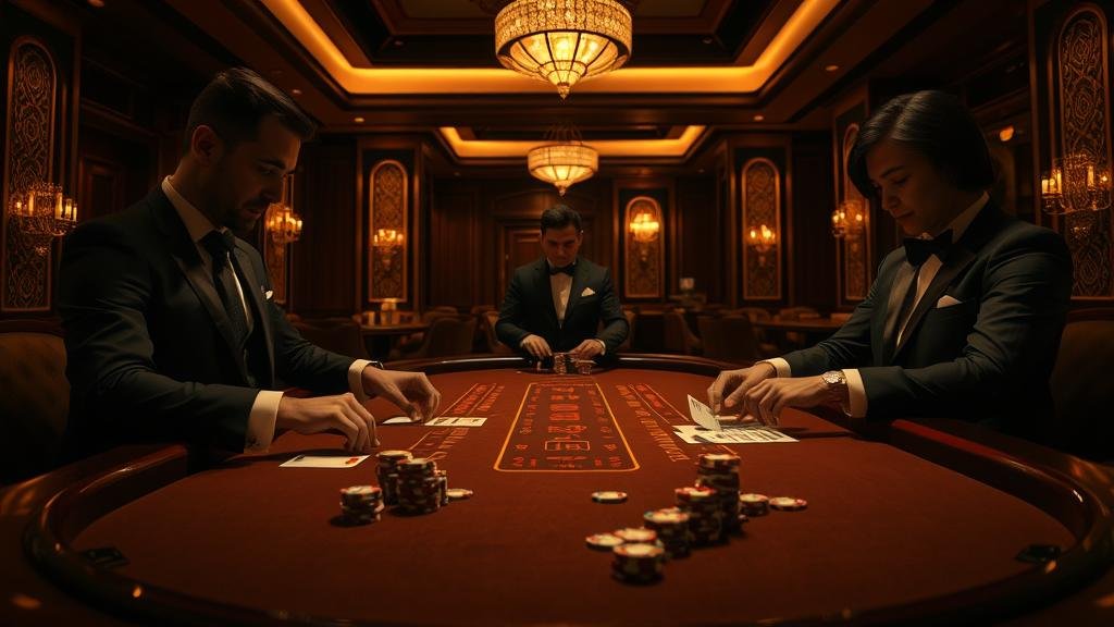 ตัวอย่างเค้าไพ่บาคาร่าที่นิยม