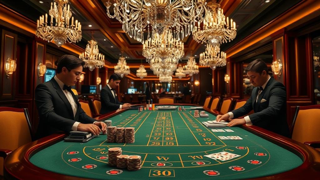 การเล่นบาคาร่าบนแท็บเล็ตด้วย Sexy Baccarat