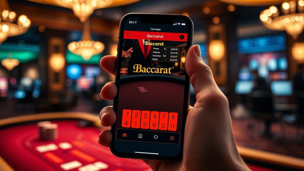 เปรียบเทียบบาคาร่าบนเดสก์ท็อปและมือถือ
