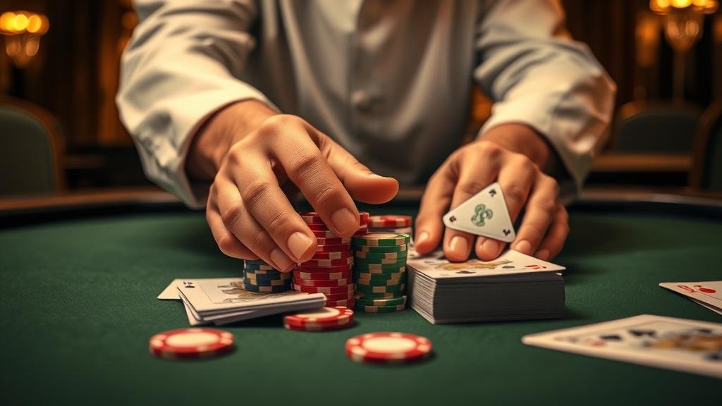 นักพนันบาคาร่ามืออาชีพวางเดิมพัน