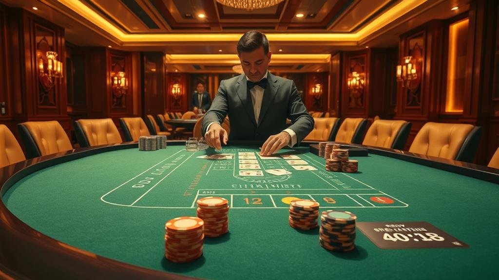 เปรียบเทียบหน้าจอเกมบาคาร่า