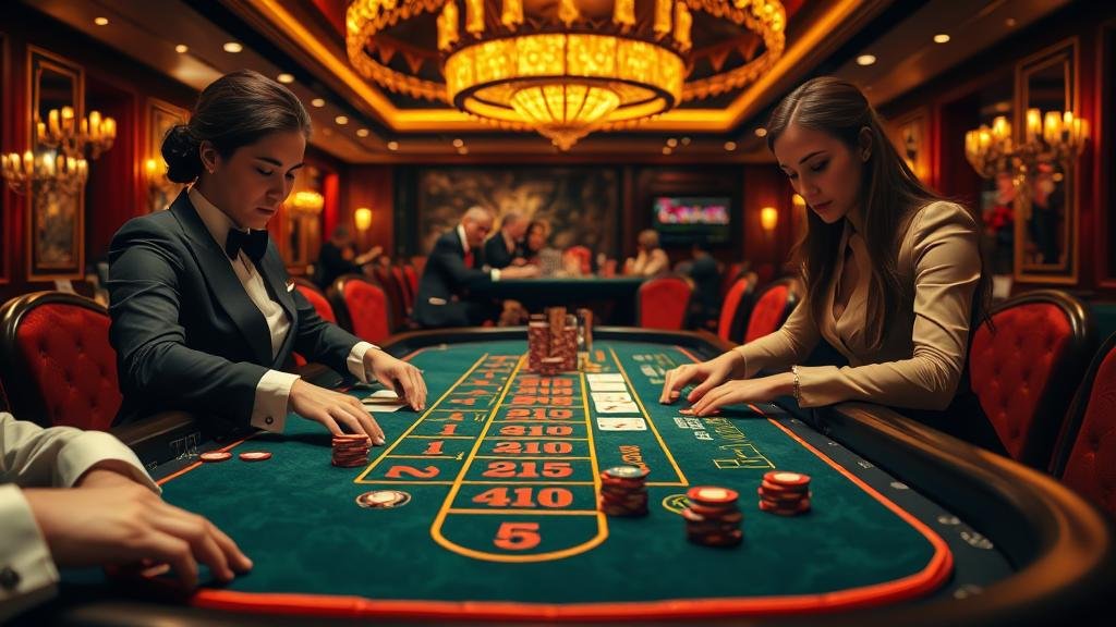 ตัวอย่างเค้าไพ่บาคาร่าที่นิยม