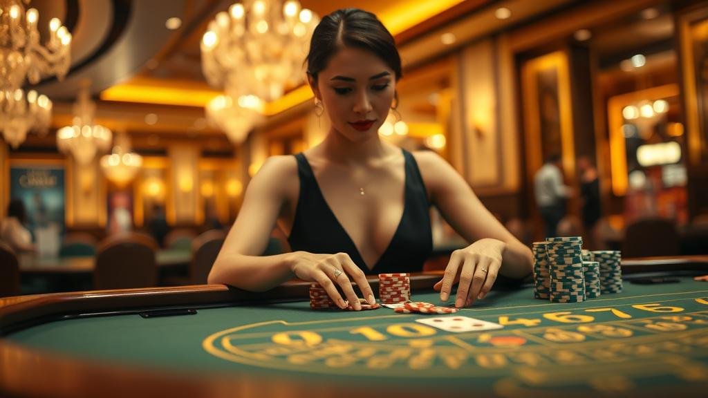 ภาพแสดงการทำงานของสูตรบาคาร่า AI