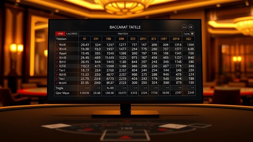 บาคาร่าเว็บตรง: วิธีวิเคราะห์สถิติเพื่อการตัดสินใจเดิมพันที่แม่นยำ