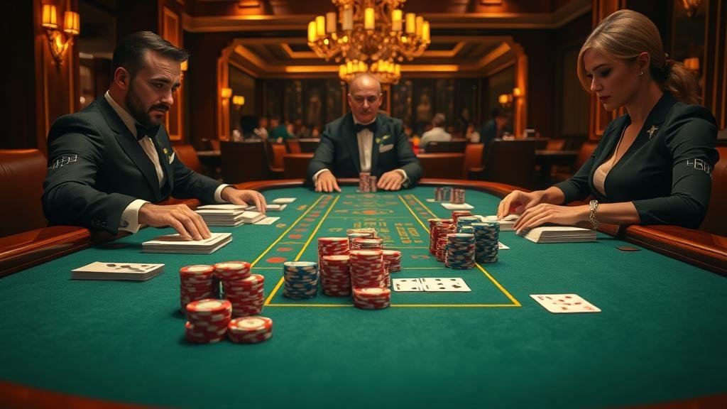 หน้าจอแสดงผลสูตรบาคาร่า AI