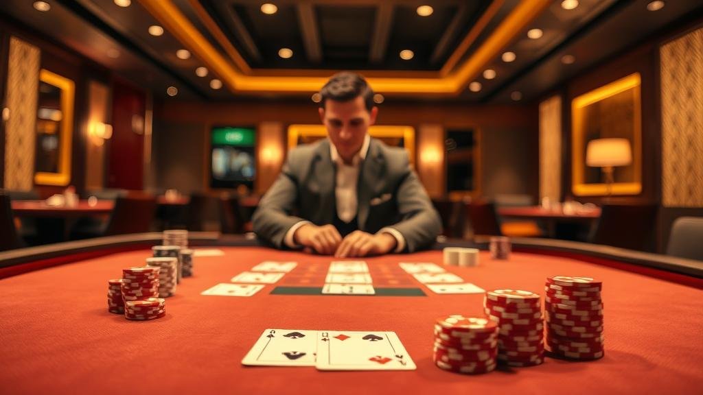 หน้าจอแสดงผลสถิติบาคาร่า