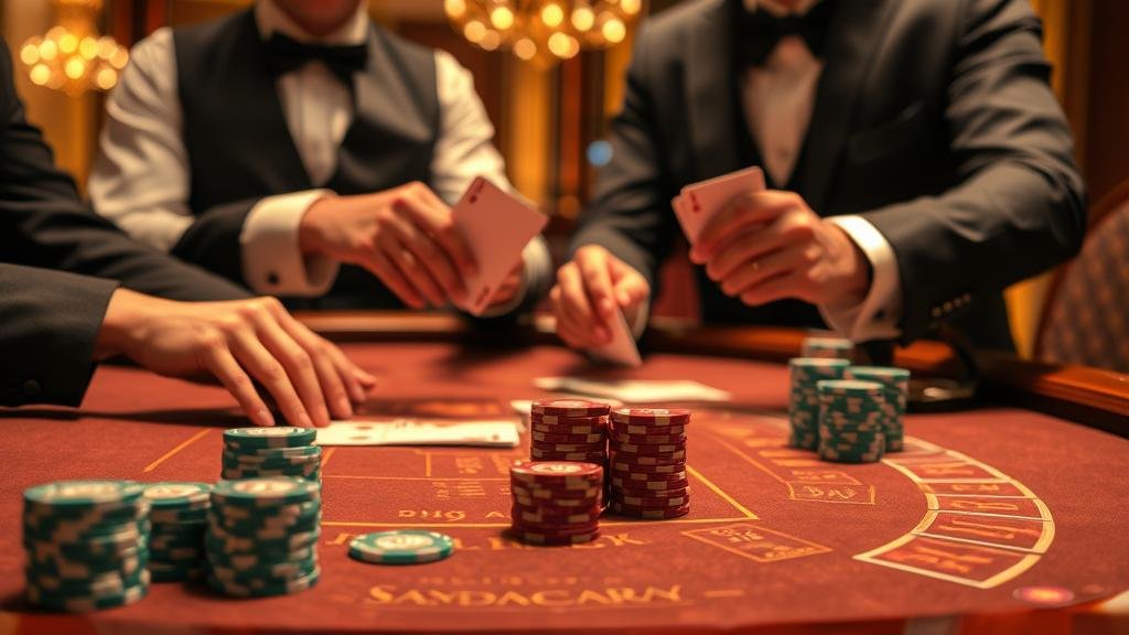 หน้าจอแสดงผลสูตรบาคาร่า