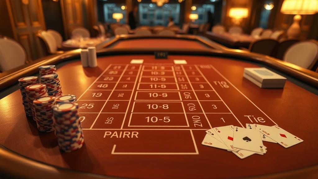 แผนผังสูตรบาคาร่าและเค้าไพ่