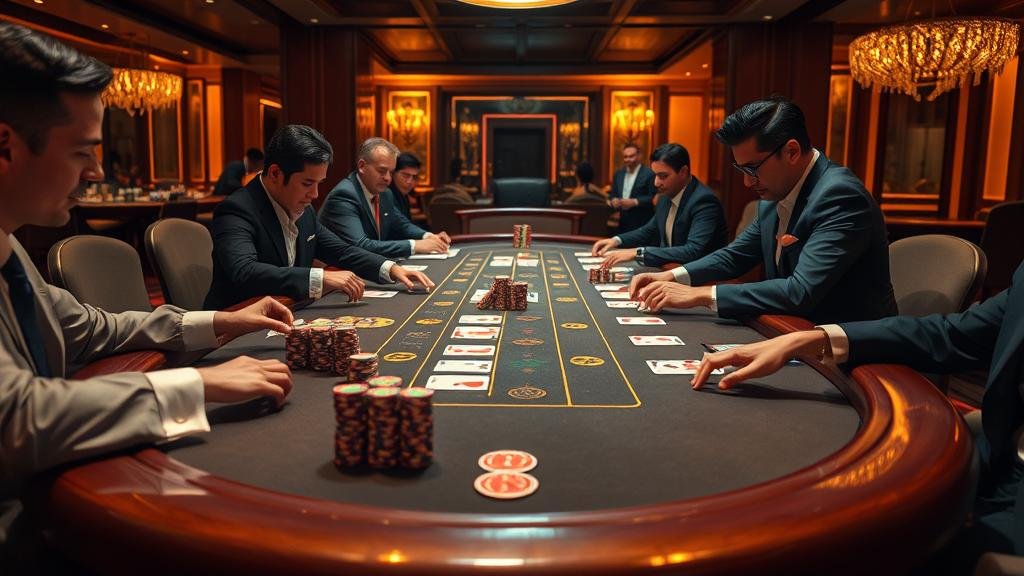 อินโฟกราฟิกแสดงสูตรบาคาร่า