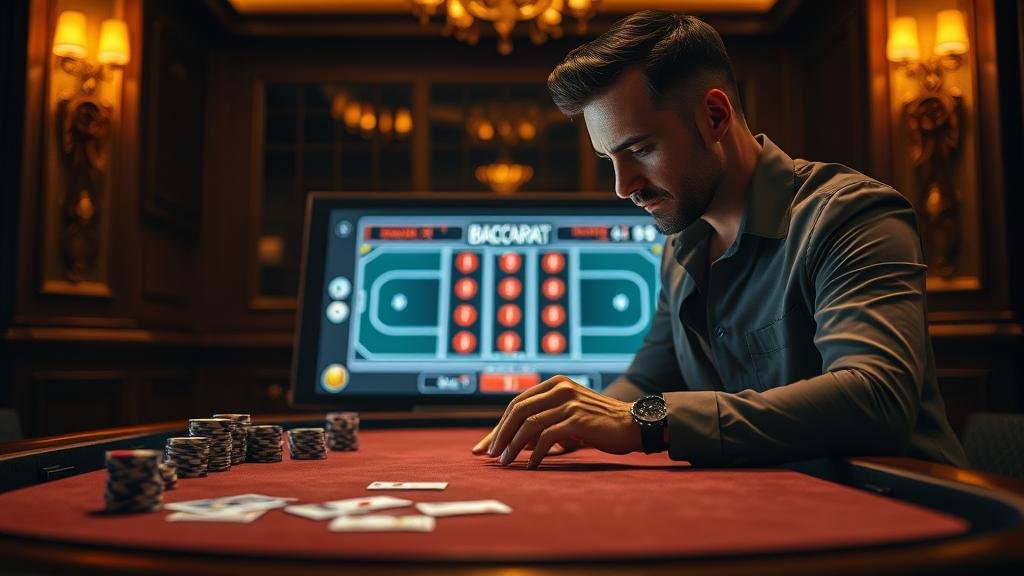 การบันทึกผลการทดลองเล่นบาคาร่า