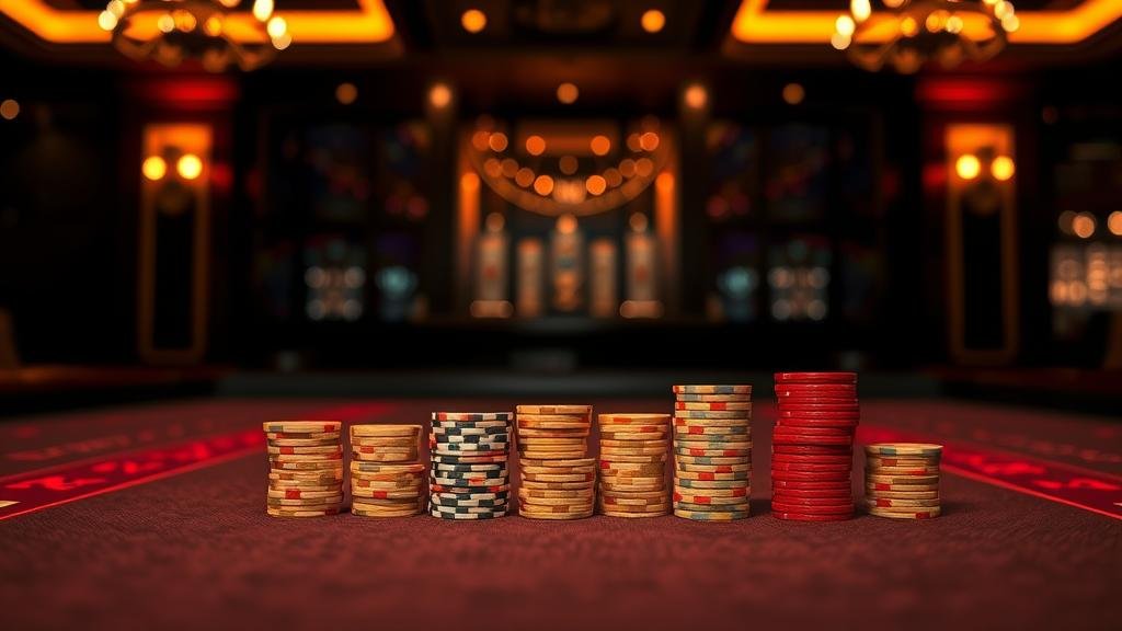 หน้าจอเกมบาคาร่าบนแท็บเล็ตสำหรับทุนน้อย