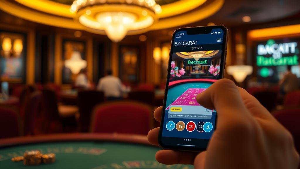 การอ่านเค้าไพ่บาคาร่าบนมือถือ