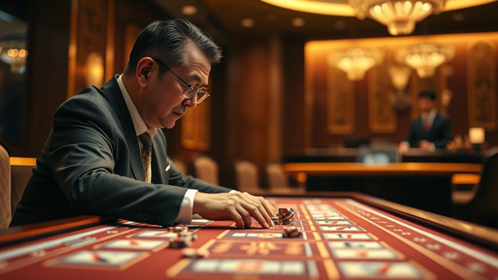 การวางเดิมพันในเกมบาคาร่าออนไลน์