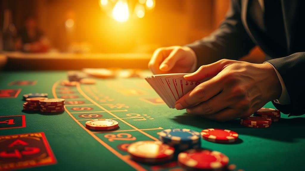 หน้าจอเล่นบาคาร่าบนแท็บเล็ต