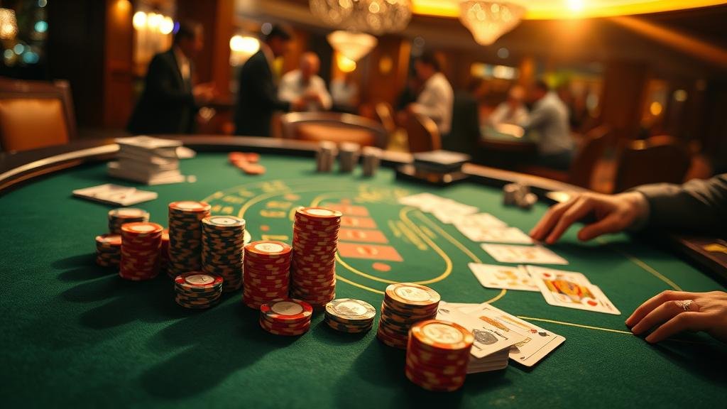 หน้าจอเกมบาคาร่า AE, SA, DG แสดงประวัติไพ่