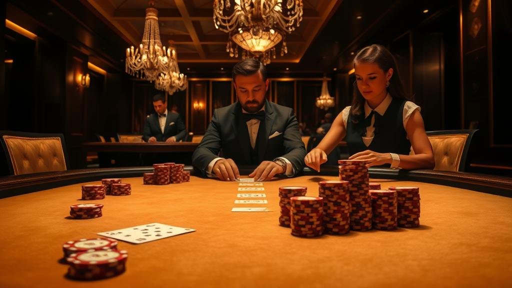 หน้าจอแสดงสถิติบาคาร่า