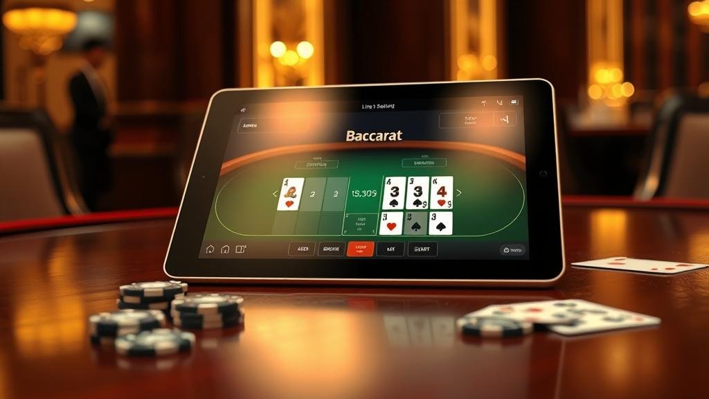 อินโฟกราฟิกแสดงอัตราจ่ายและสถิติบาคาร่า