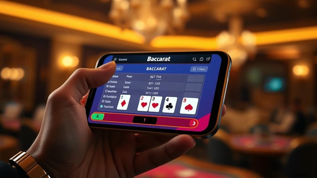 สถิติเกมบาคาร่าบนหน้าจอมือถือ
