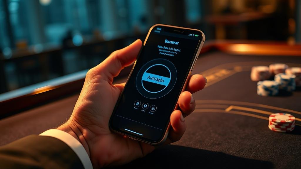 เปรียบเทียบอินเทอร์เฟซโหมดออโต้ AutoSpin บนมือถือและเบราเซอร์