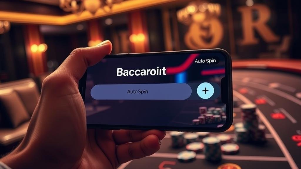 การเล่นบาคาร่า AutoSpin ผ่านคอมพิวเตอร์และมือถือ