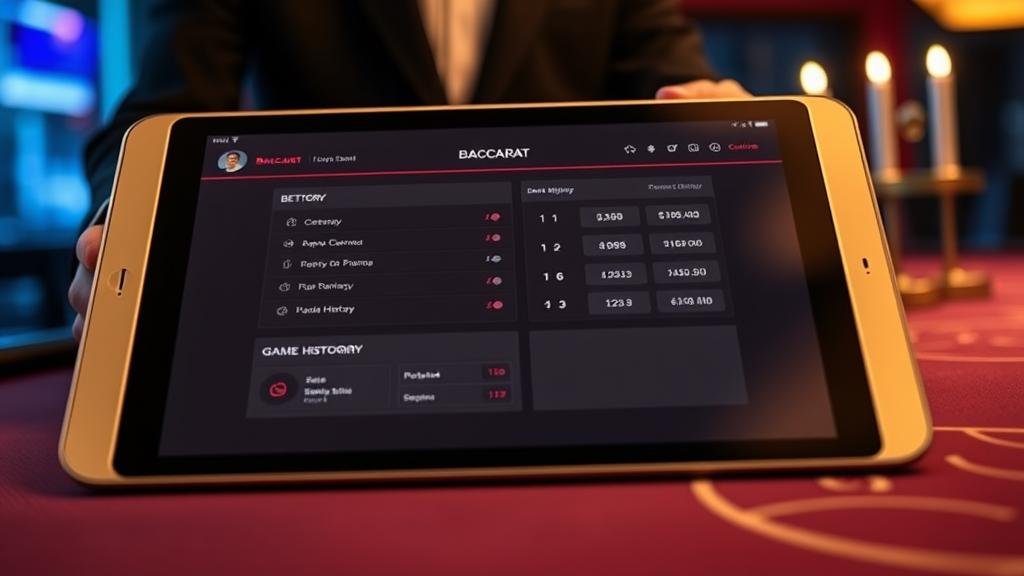 ตัวอย่างเค้าไพ่บาคาร่าแบบปิงปองและสองตัด