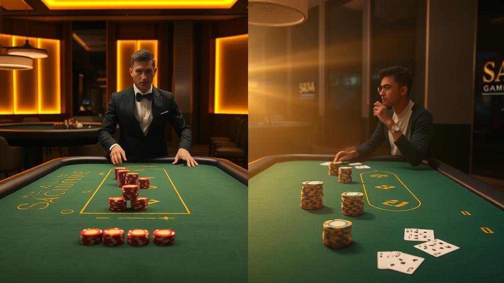 การเลือกวางเดิมพันบาคาร่า