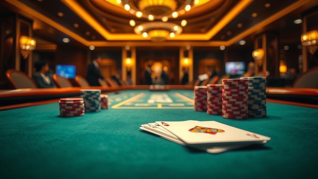 ภาพแสดงการจัดการงบประมาณการเล่นบาคาร่า