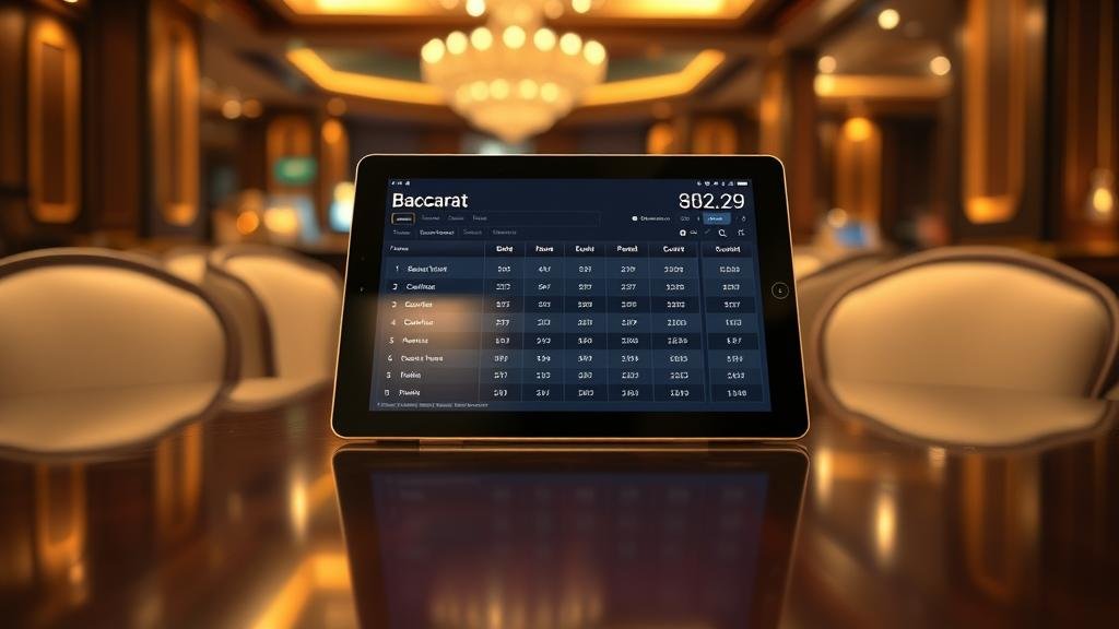 ตัวอย่างการเดินเงินบาคาร่าแบบสายฟ้า