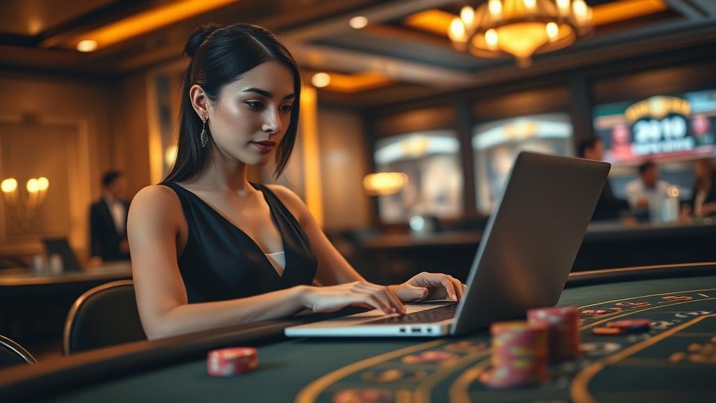 หน้าจอแสดงผลการอ่านเค้าไพ่บาคาร่า