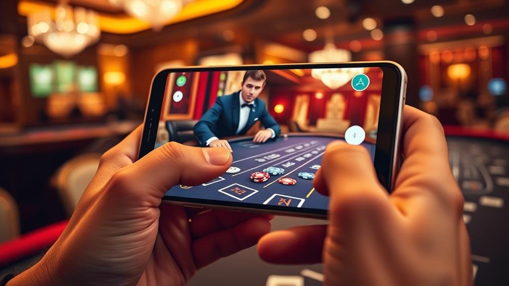 สูตรบาคาร่าไลฟ์สด: เทคนิคทำเงินยั่งยืนบนมือถือ พร้อมเคล็ดลับเลือกค่าย DG Casi...