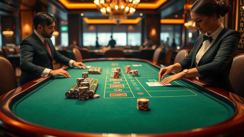 ตัวอย่างเค้าไพ่สลับคู่และสองตัดในบาคาร่า