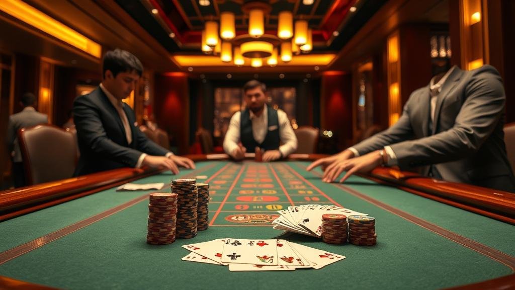 ภาพแสดงการทำงานของสูตรบาคาร่า AI