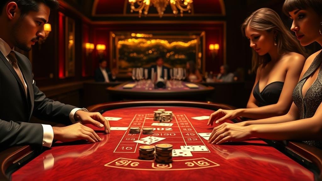 ตารางสรุปกติกาและวิธีนับแต้มบาคาร่า