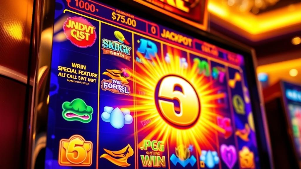 การกดปุ่มหมุนสล็อตเพื่อลุ้นรางวัลใหญ่