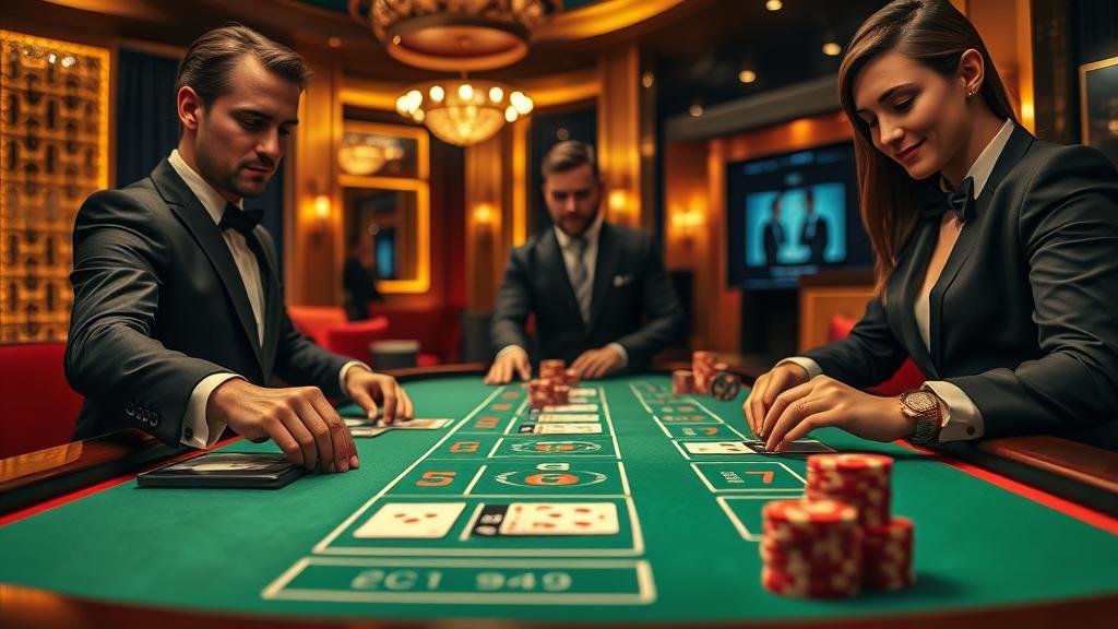 ตัวอย่างเค้าไพ่บาคาร่าที่นิยมใช้