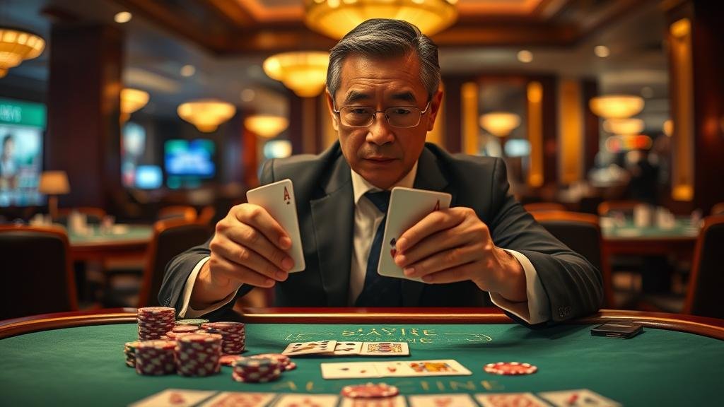 อินโฟกราฟิกแสดงสูตรบาคาร่าและเทคนิคการเดิมพัน