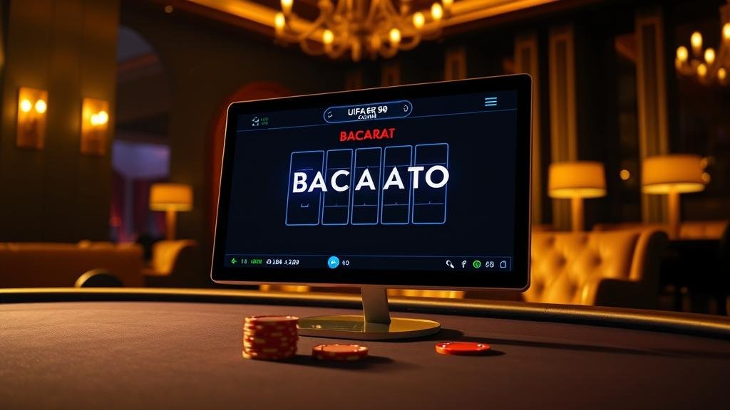 ไพ่บาคาร่าและโต๊ะเล่นสด