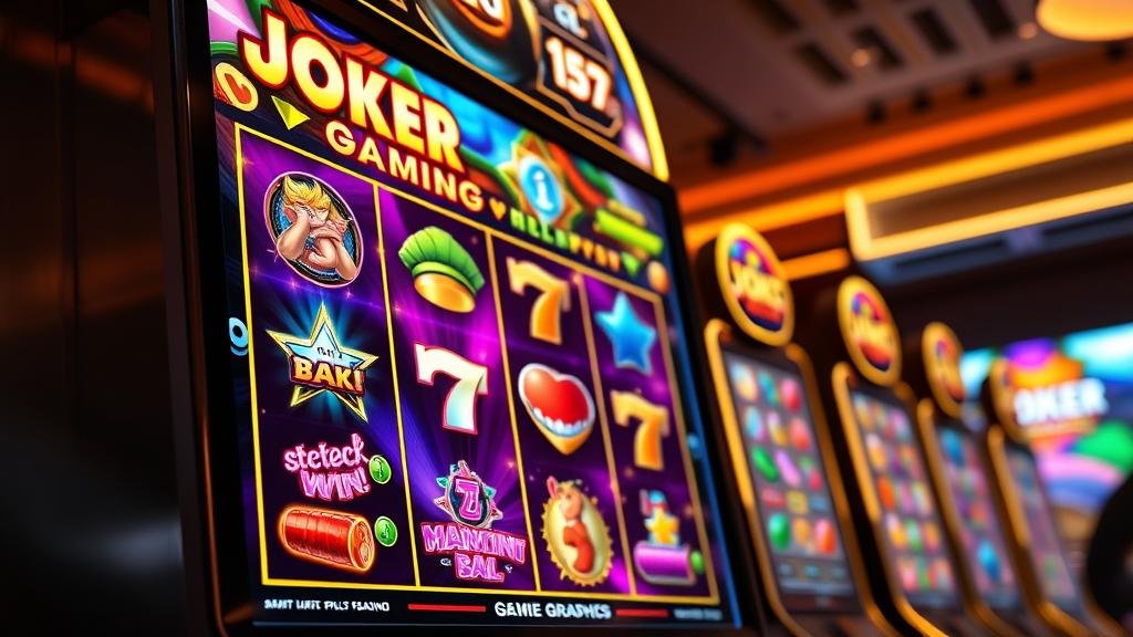 หน้าจอเข้าสู่ระบบ Joker Gaming บนมือถือ