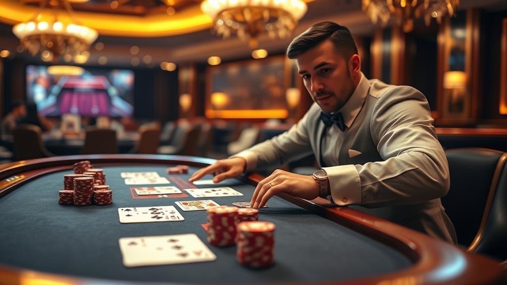 ดีลเลอร์สาวสวยจาก Sexy Gaming