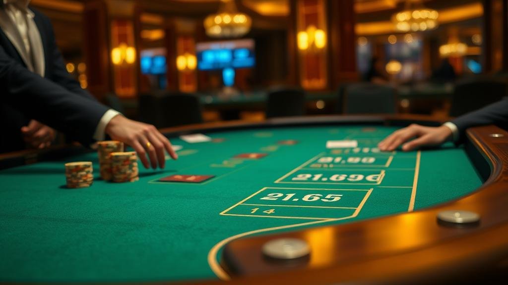 ตัวอย่างเค้าไพ่บาคาร่าสองตัดและมังกร