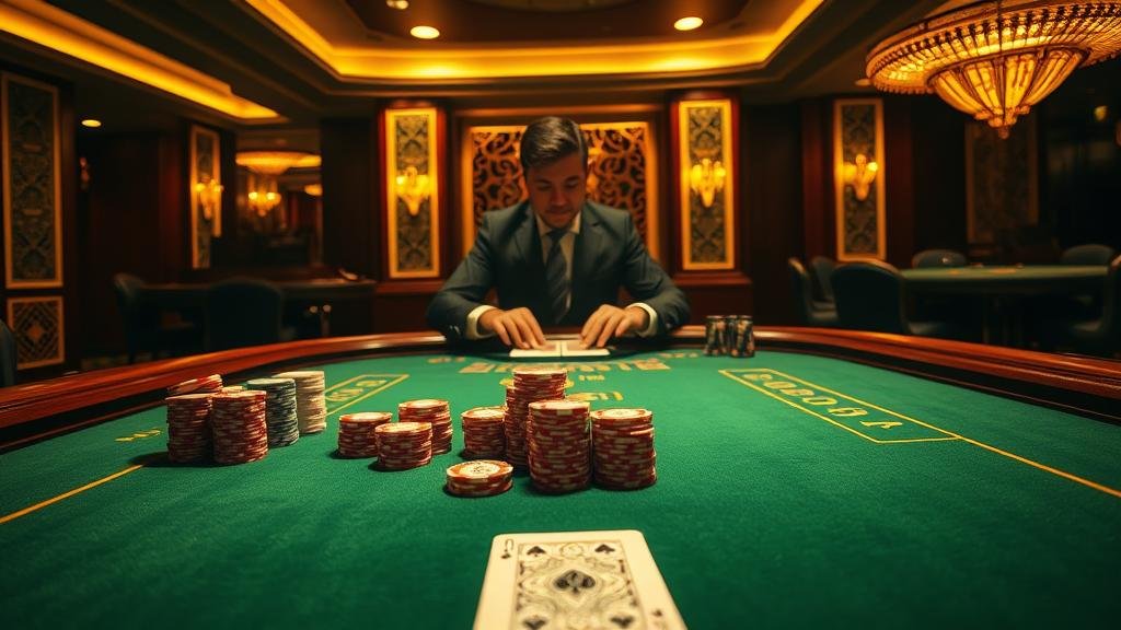 นักพนันบาคาร่ามืออาชีพกำลังวางแผน