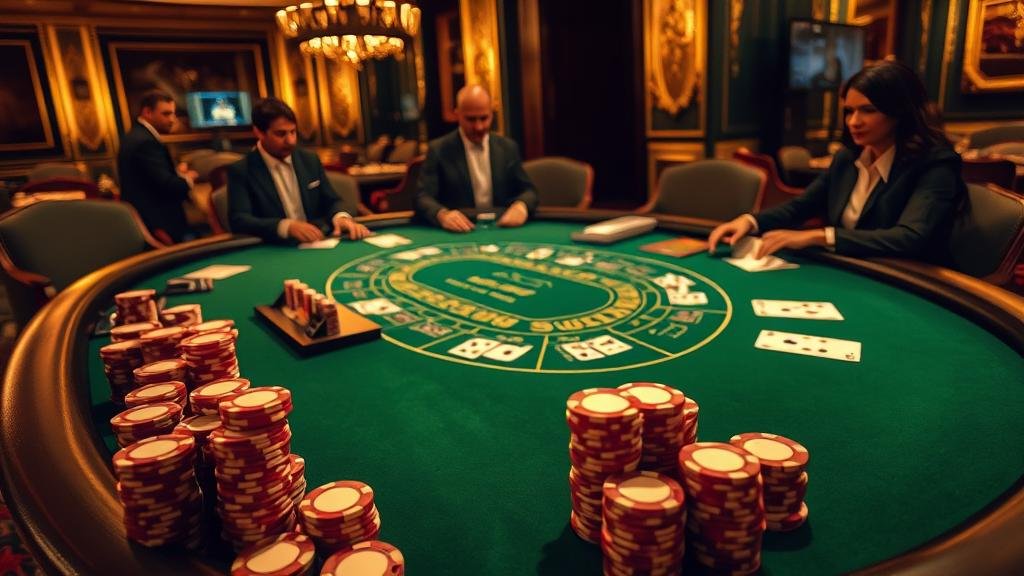 หน้าจอเกมบาคาร่า SA Gaming บนมือถือ