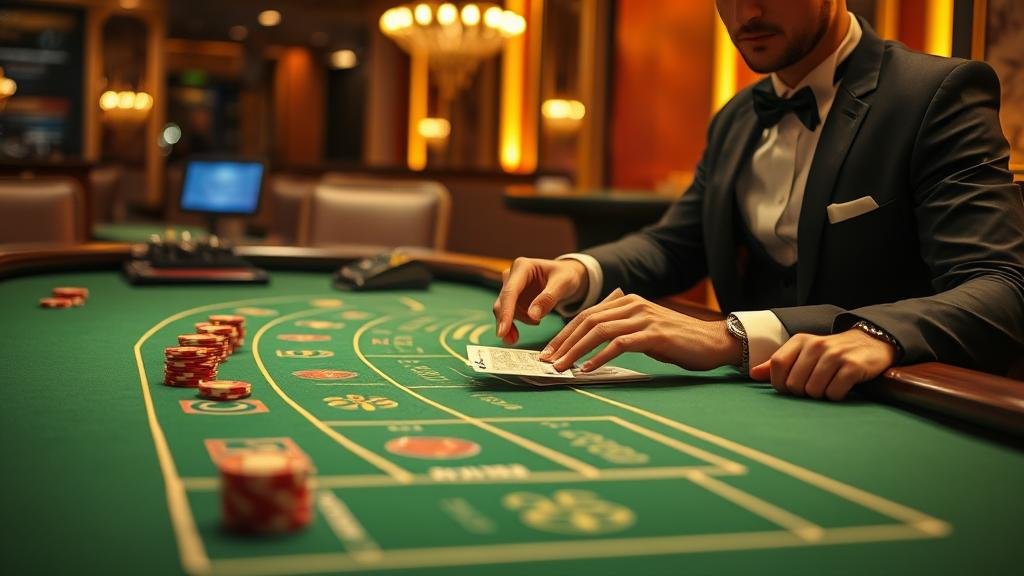 หน้าจอเกมบาคาร่า SA Gaming ที่ใช้งานง่าย