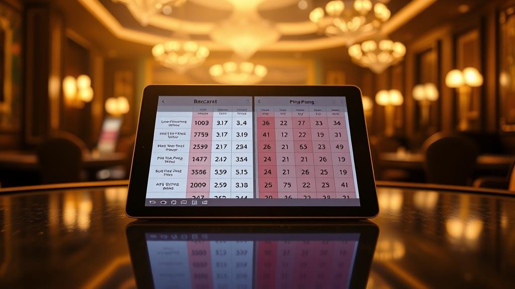 สูตรเด็ดอ่านเค้าไพ่บาคาร่า สลับคู่ สองตัด ฉบับเซียน บนแท็บเล็ต งบน้อย