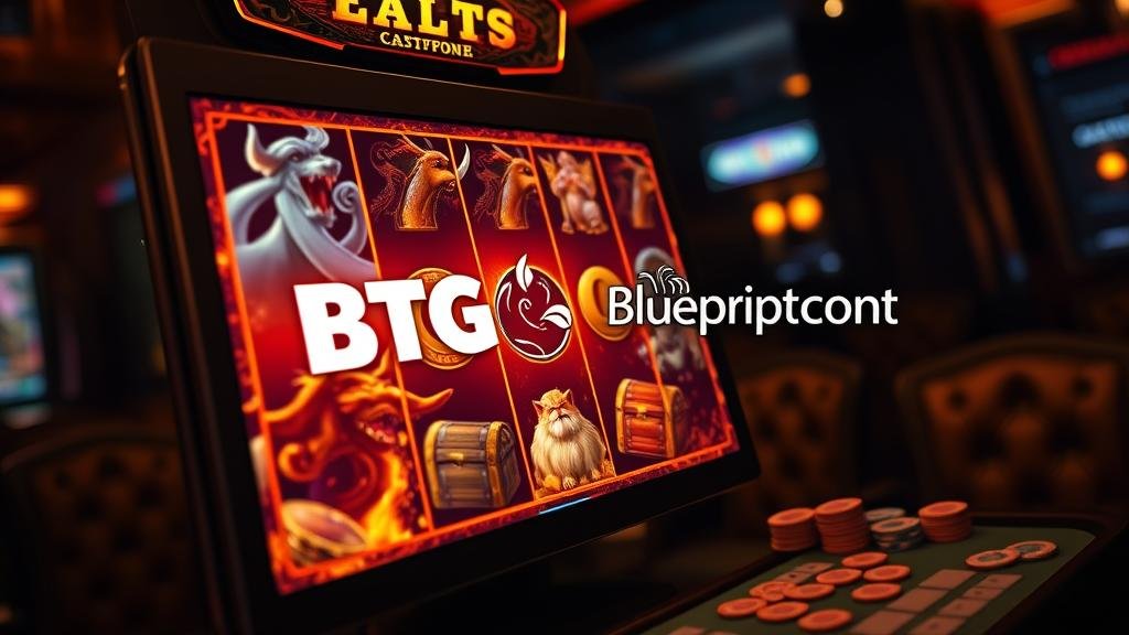 หน้าจอเกมสล็อต BTG พร้อมฟีเจอร์ Bonus Buy