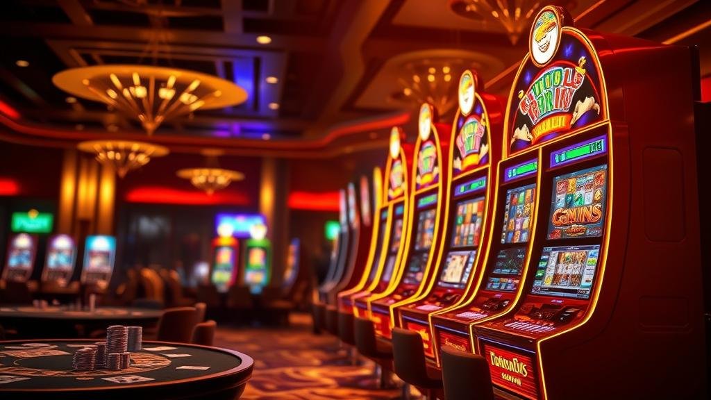 ผู้เล่นฉลองชัยชนะจากการเล่นสล็อต