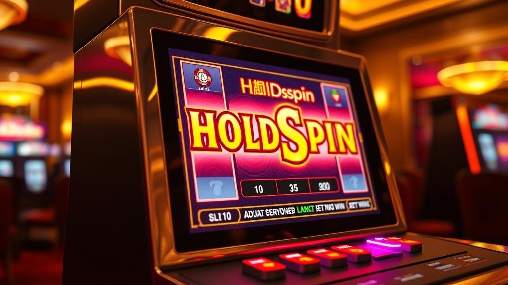 การเล่นสล็อตบน iPhone ด้วยเทคนิค HoldSpin