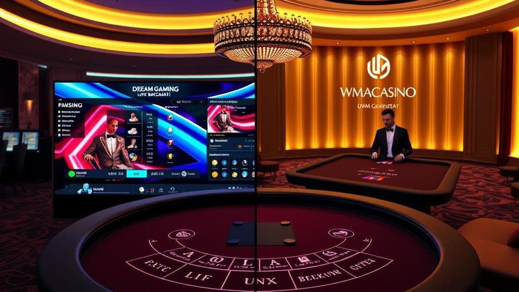 ตัวอย่างเค้าไพ่ปิงปองและเค้าไพ่มังกรในบาคาร่า