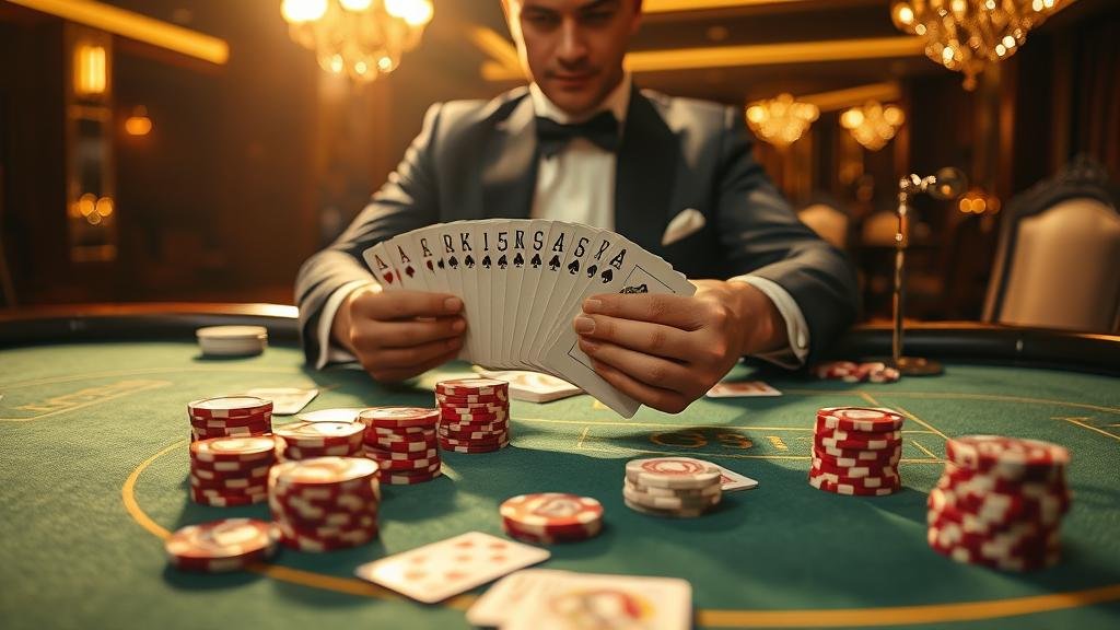 ตารางแสดงเค้าไพ่บาคาร่า