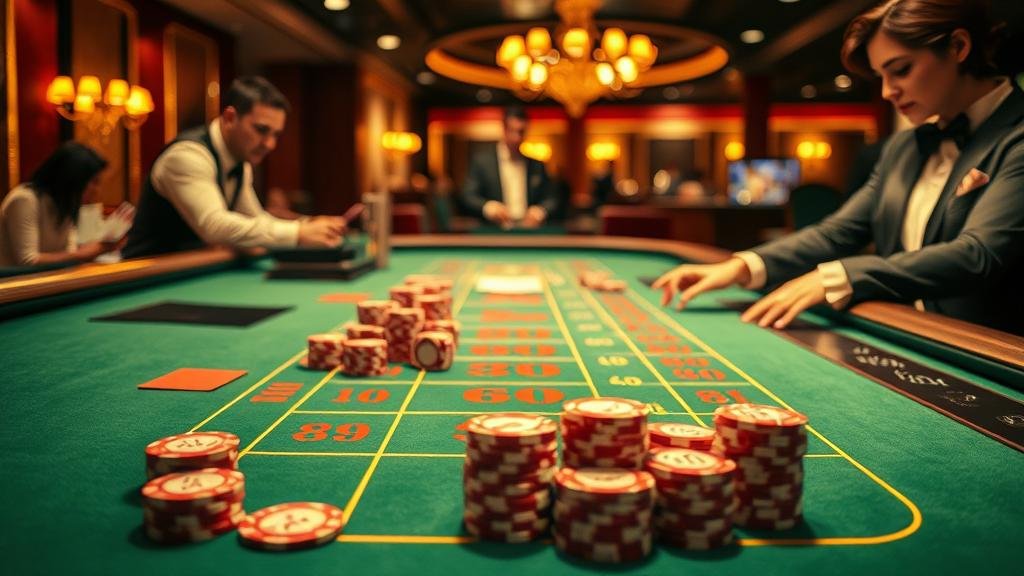 ภาพการเล่นบาคาร่าสดบนเว็บตรง